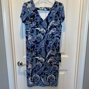 Avenue paisley pattern dress